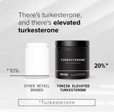 Toniiq 30,000Mg. 50x Concentrated Ultra High Strength Turkesterone 120 Capsulas