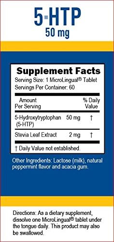 Superior Source 5-HTP Nutritional Supplements 50Mg. 60 Tabletas