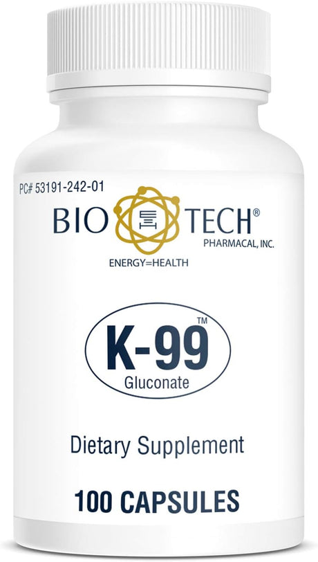 Bio-Tech Pharmacal Potassium Dietary Supplement 100 Capsulas