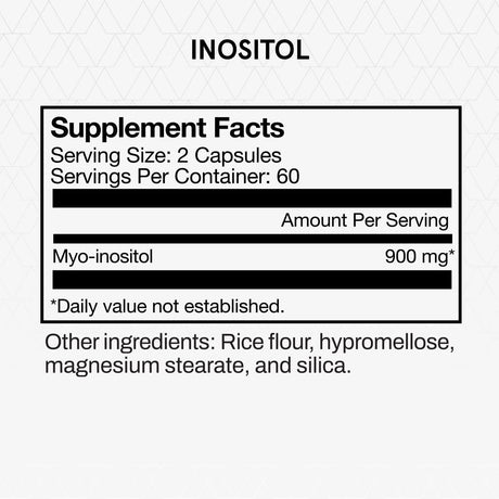 Momentous Inositol 120 Capsulas