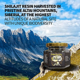 Siberian Green Pure Authentic Siberian Altai "Golden Mountains" Shilajit Resin 100Gr.