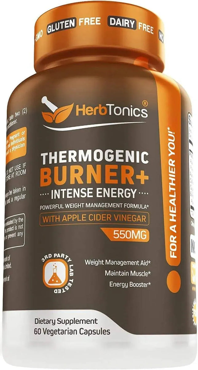 Herbtonics Thermogenic Fat Burner 60 Capsulas The Red Vitamin MX
