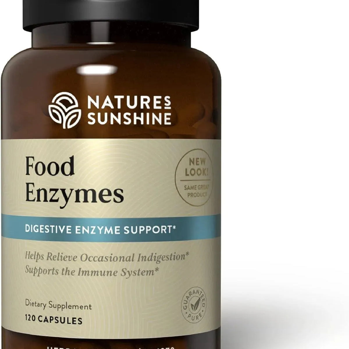 Nature's Sunshine Digestive Enzymes 120 Capsulas The Red Vitamin MX