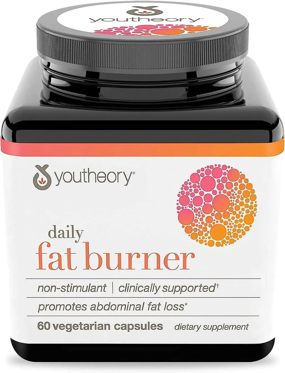 Youtheory Daily Fat Burner 60 Capsulas The Red Vitamin MX