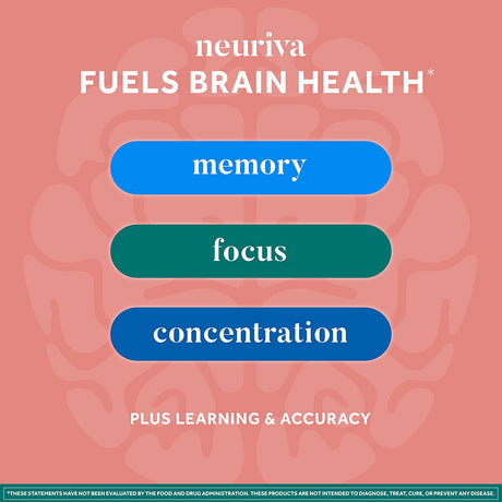 Neuriva Brain Health Original Brain Supplement For Memory Strawberry Gummies 70 Gomitas