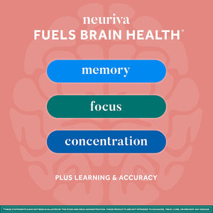 Neuriva Brain Health Original Brain Supplement For Memory Strawberry Gummies 70 Gomitas