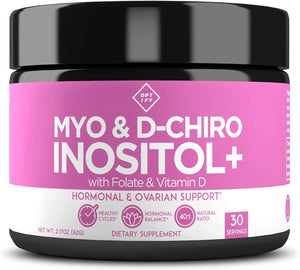 Optify Myo-Inositol and D-Chiro Inositol Powder 2.17Oz.