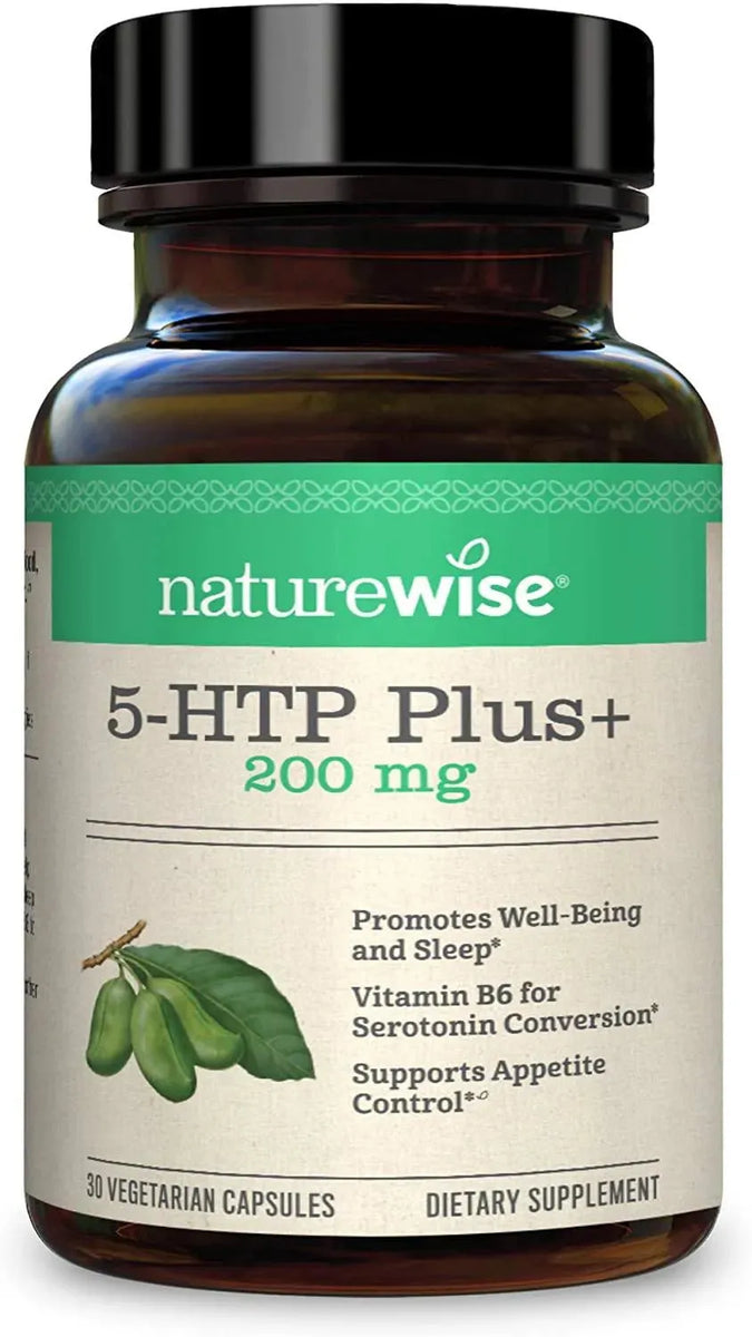 Naturewise 5HTP Plus+ 200Mg. 30 Capsulas The Red Vitamin MX
