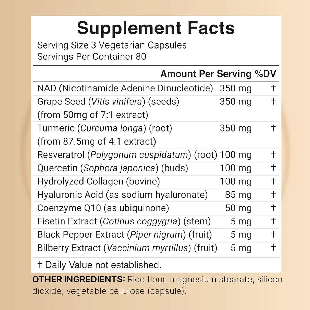 NATUREBELL - Naturebell NAD+ Resveratrol Plus Hyaluronic Acid 240 Capsulas - The Red Vitamin MX - Suplementos Alimenticios - {{ shop.shopifyCountryName }}