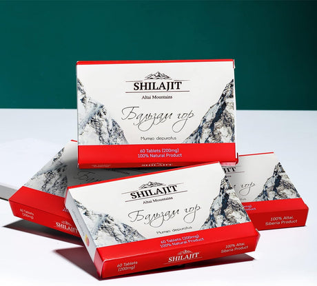 Siberian Green Altai Shilajit 120 Tablets "Mountain Balsam" 120 Tabletas