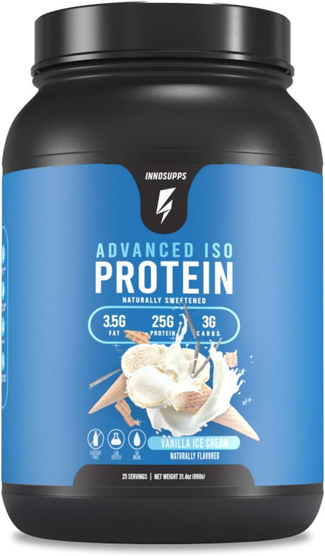 InnoSupps Advanced Iso Protein  100% Whey Isolate Protein Powder 885Gr.