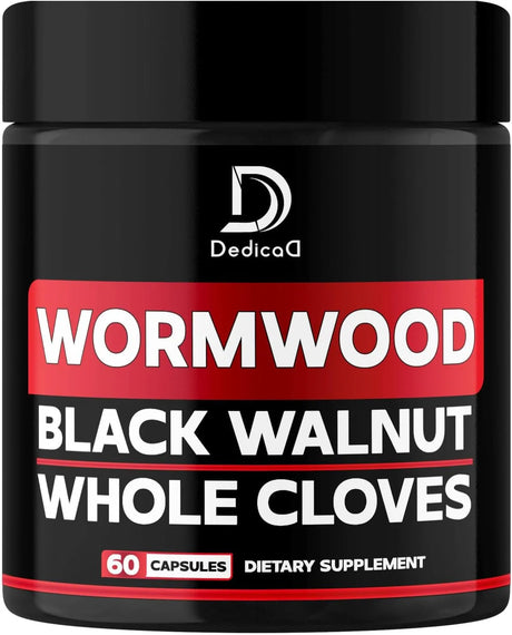 DEDICAD - DEDICAD Wormwood Capsules with Black Walnut & Cloves 60 Capsulas - The Red Vitamin MX - Suplementos Alimenticios - {{ shop.shopifyCountryName }}