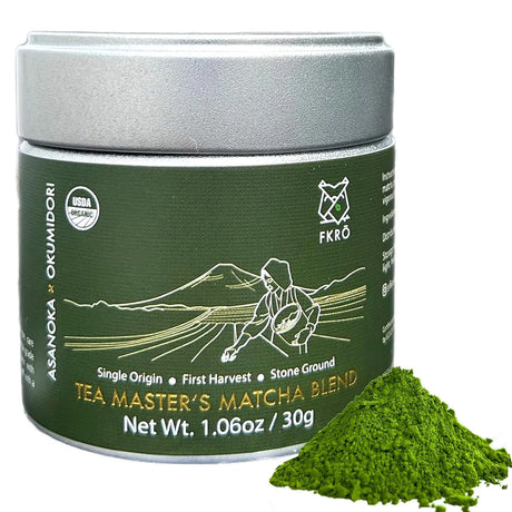 FKRO - FKRO Organic Tea Master's Ceremonial Grade Japanese Matcha Green Tea Powder 30Gr. - The Red Vitamin MX - Suplementos Alimenticios - {{ shop.shopifyCountryName }}