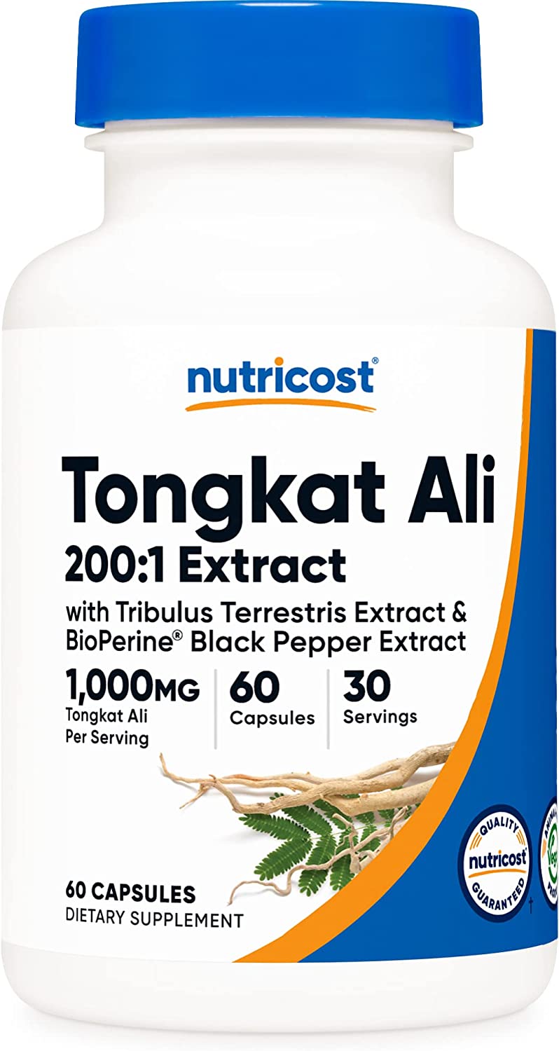 Nutricost Tongkat Ali 1000Mg. 60 Capsulas
