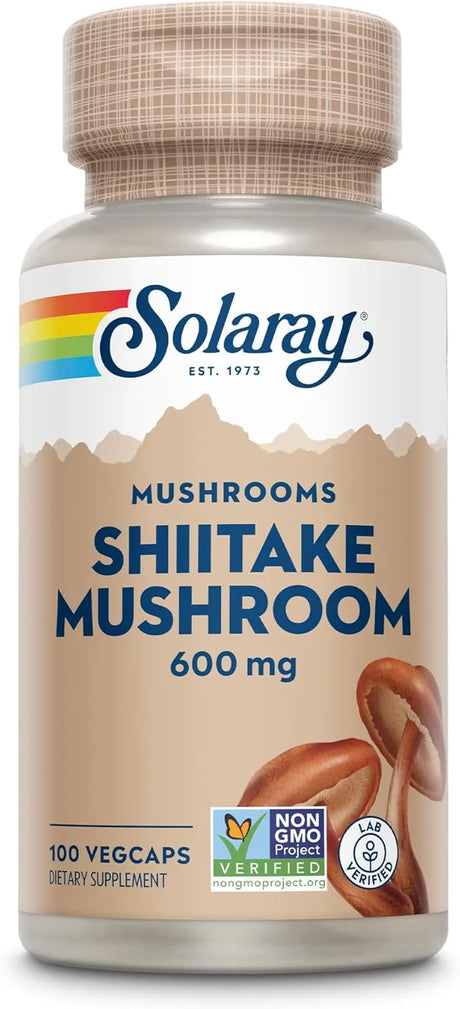 SOLARAY - SOLARAY Shiitake Mushroom 600Mg. 100 Capsulas - The Red Vitamin MX - Suplementos Alimenticios - {{ shop.shopifyCountryName }}
