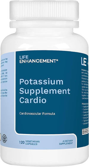 Life Enhancement Potassium Supplement Cardio 120 Capsulas