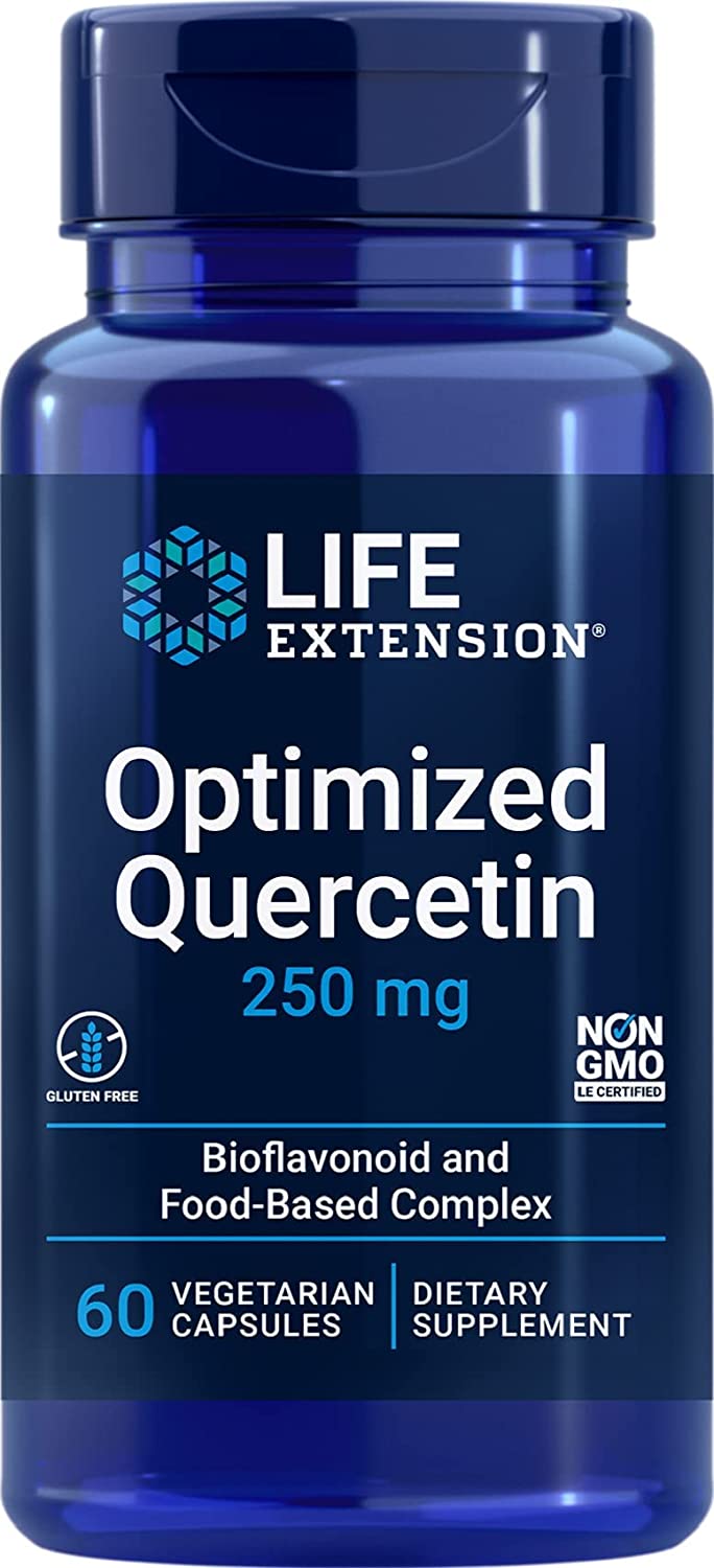 Life Extension Optimized Quercetin 250Mg. 60 Capsulas