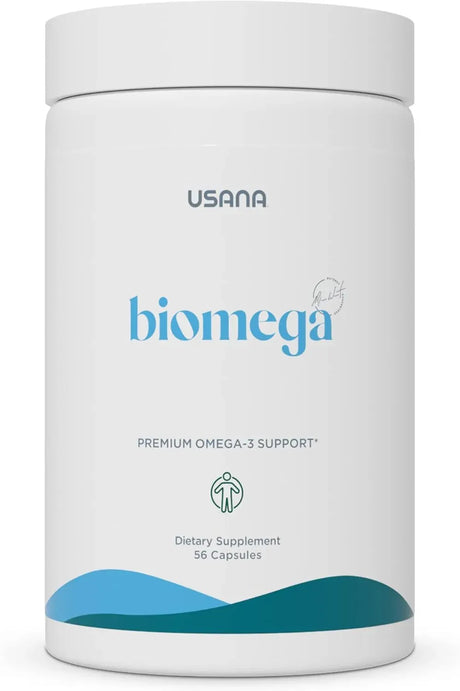 USANA - USANA BiOmega Fish Oil Supplement with Omega 3 56 Capsulas - The Red Vitamin MX - Suplementos Alimenticios - {{ shop.shopifyCountryName }}