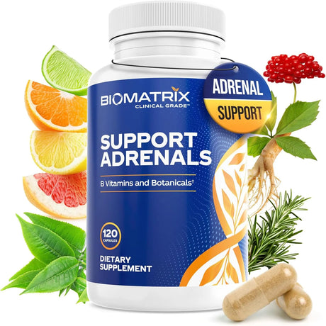BIOMATRIX - BioMatrix Adrenal Support 120 Capsulas - The Red Vitamin MX - Suplementos Alimenticios - {{ shop.shopifyCountryName }}