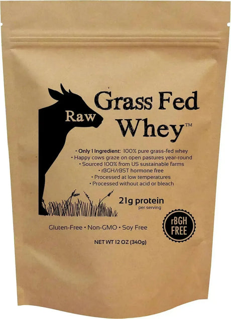 RAW ORGANIC WHEY - Raw Organic Whey Raw Grass Fed Whey 340Gr. - The Red Vitamin MX - Suplementos Alimenticios - {{ shop.shopifyCountryName }}