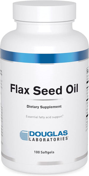 Douglas Laboratories Flax Seed Oil 100 Capsulas Blandas