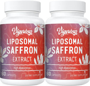 VIGORIZAR - Vigorizar Liposomal Saffron 60 Capsulas 2 Pack - The Red Vitamin MX - Suplementos Alimenticios - {{ shop.shopifyCountryName }}