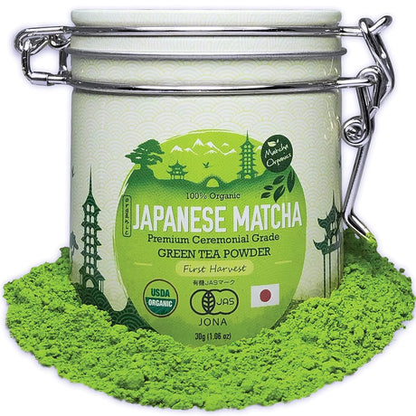 MATCHA ORGANICS - Matcha Organics Premium Ceremonial Grade Matcha Green Tea Powder 30Gr. - The Red Vitamin MX - Suplementos Alimenticios - {{ shop.shopifyCountryName }}