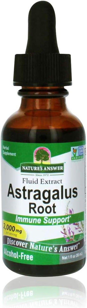 Nature's Answer Astragalus Root Extract 1 Fl. Oz. 2 Pack