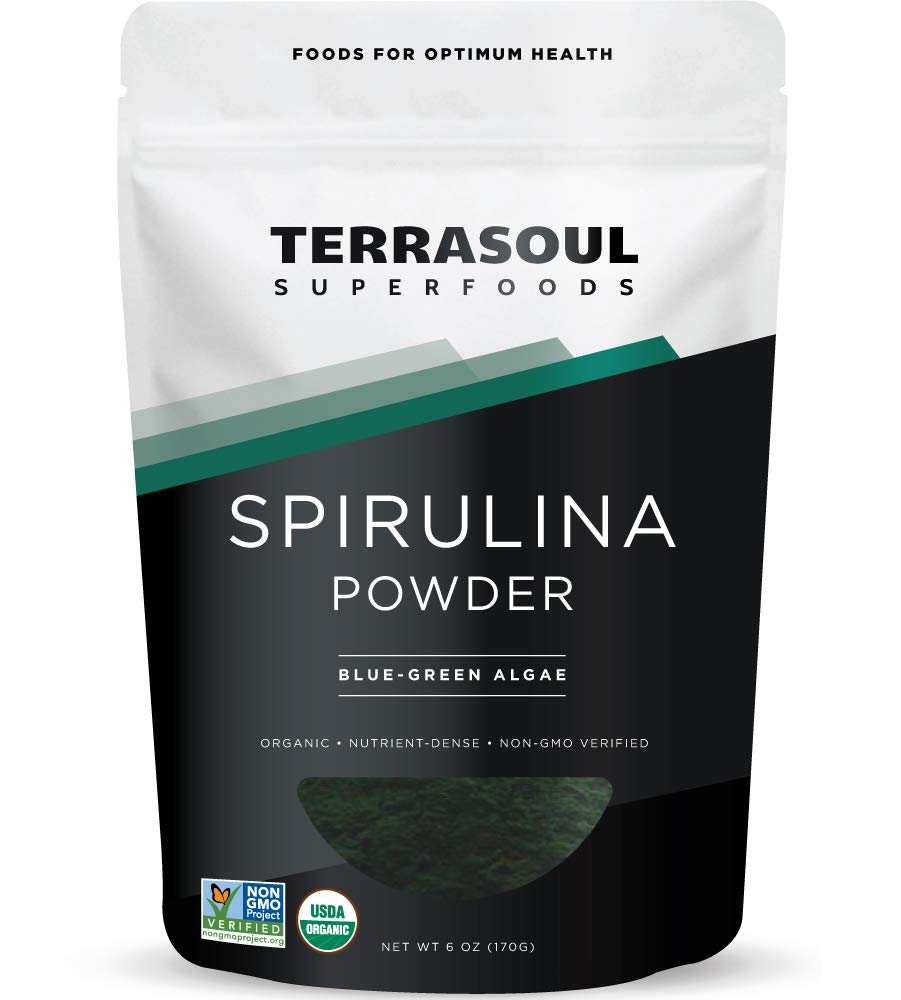 Terrasoul Superfoods Organic Spirulina Powder 6 Oz