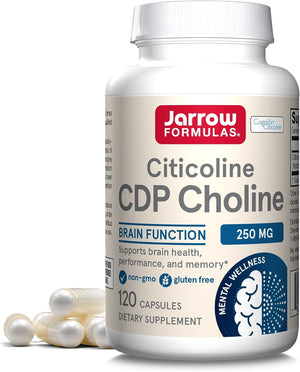 Jarrow Formulas Citicoline CDP Choline 250Mg. 120 Capsulas