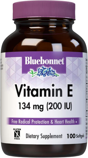 BlueBonnet Vitamin E 200 IU Mixed Softgels 134Mg. 100 Capsulas Blandas