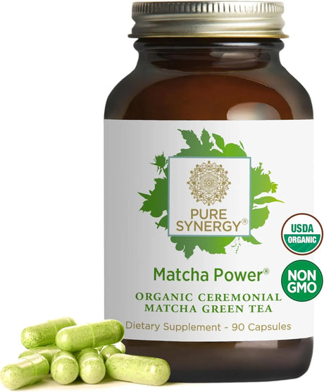 PURE SYNERGY - PURE SYNERGY Matcha Power 90 Capsulas - The Red Vitamin MX - Suplementos Alimenticios - {{ shop.shopifyCountryName }}