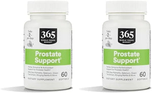 365 - 365 by Whole Foods Market Prostate Support 60 Capsulas Blandas 2 Pack - The Red Vitamin MX - Suplementos Alimenticios - {{ shop.shopifyCountryName }}