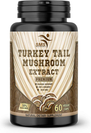 SMS Turkey Tail Pills Mushroom 60 Capsulas