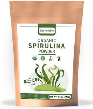 Elite Nutrient Organic Spirulina Powder 240Gr.