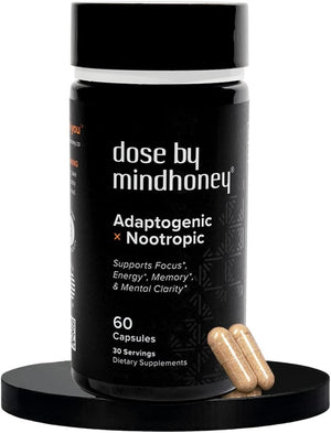 Mindhoney Dose All-in-One Nootropic Brain Supplement 60 Capsulas