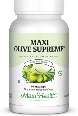 MAXI HEALTH - Maxi Health Olive Supreme 60 Capsulas - The Red Vitamin MX - Suplementos Alimenticios - {{ shop.shopifyCountryName }}