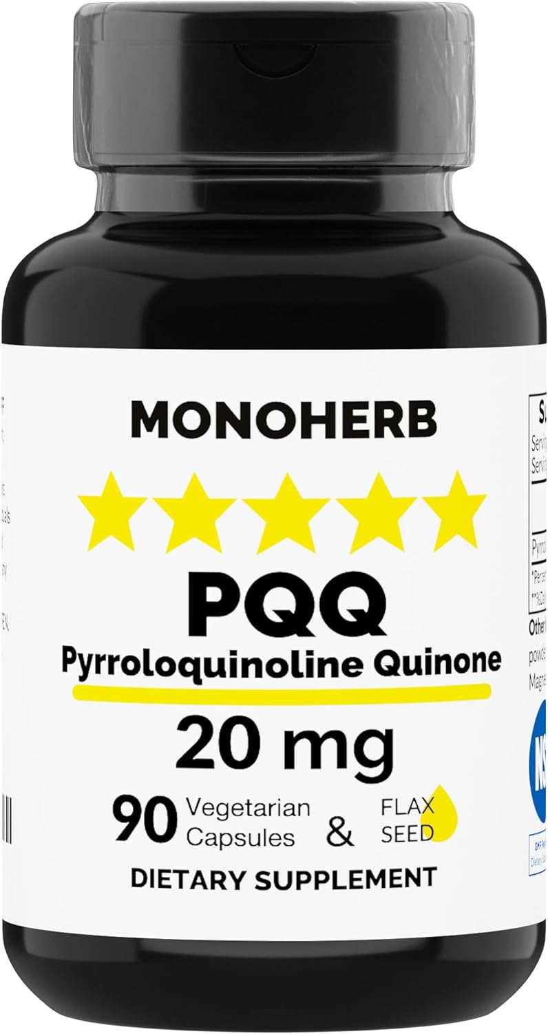 Monoherb PQQ 20Mg. 90 Capsulas