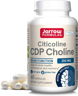 Jarrow Formulas Citicoline CDP Choline 250Mg. 60 Capsulas