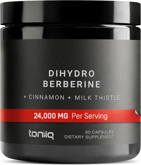 TONIIQ - Toniiq Ultra Concentrated Dihydroberberine 24,000Mg. 60 Capsulas - The Red Vitamin MX - Suplementos Alimenticios - {{ shop.shopifyCountryName }}