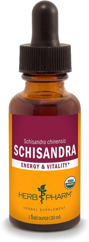 Herb Pharm Certified Organic Schisandra Berry Liquid Extract 30Ml.