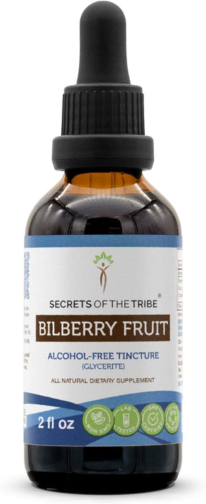Secrets of the Tribe Bilberry Liquid Extract 2 Fl.Oz.