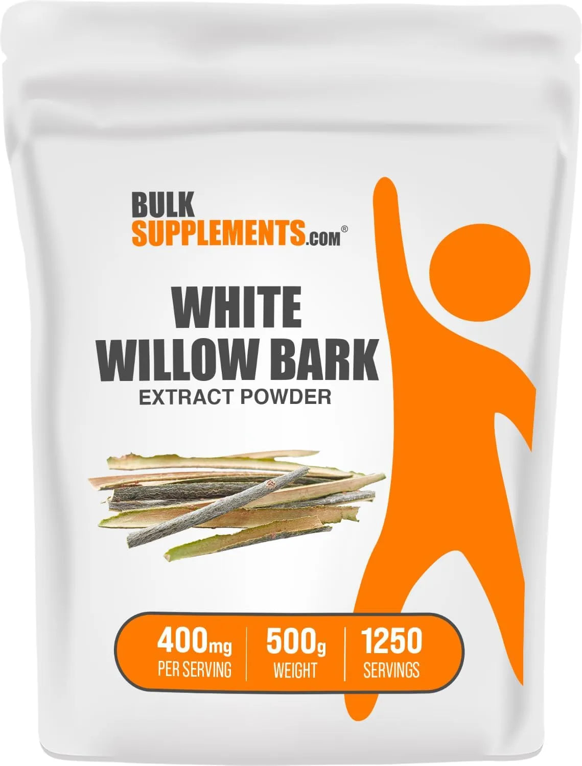 BULK SUPPLEMENTS - Bulk Supplements White Willow Bark Extract Powder 500Gr. - The Red Vitamin MX - Suplementos Alimenticios - {{ shop.shopifyCountryName }}