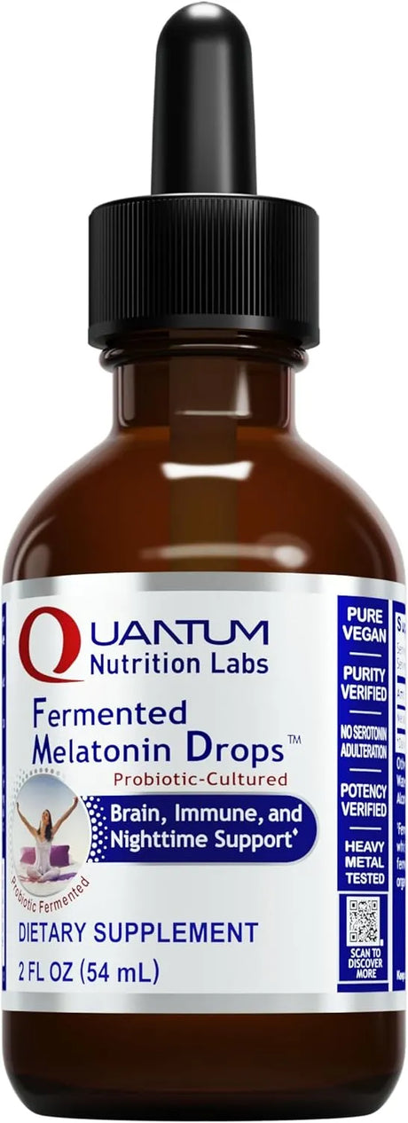 QUANTUM NUTRITION - Quantum Nutrition Labs Fermented Melatonin Drops 2 Fl.Oz. - The Red Vitamin MX - Suplementos Alimenticios - {{ shop.shopifyCountryName }}
