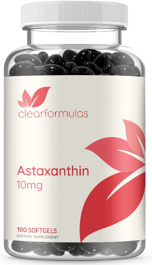 ClearFormulas Astaxanthin 10Mg. 180 Capsulas Blandas