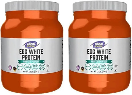 NOW SPORTS - NOW Foods Sports Nutrition Egg White Protein 544Gr. 2 Pack - The Red Vitamin MX - Suplementos Alimenticios - {{ shop.shopifyCountryName }}