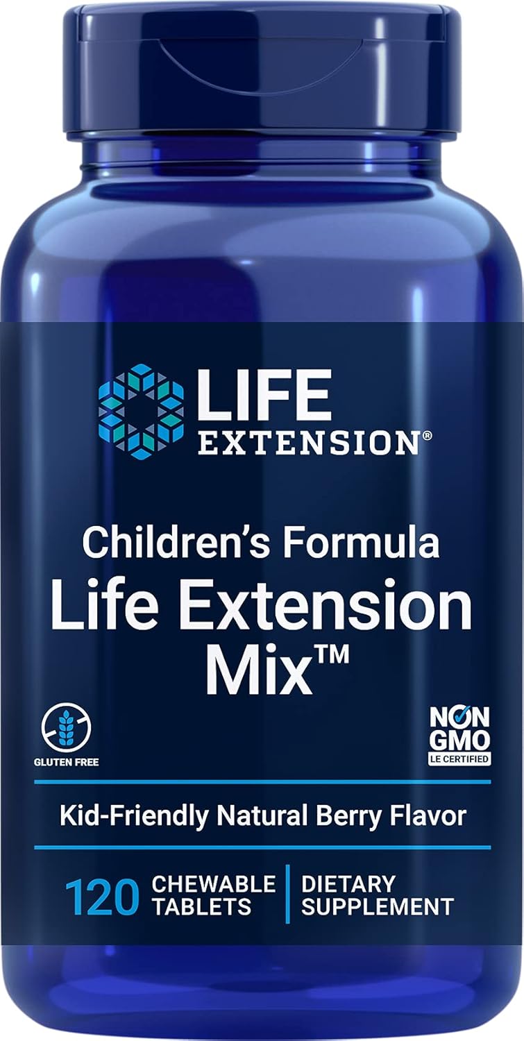 Life Extension Children's Formula Mix 120 Tabletas Masticables