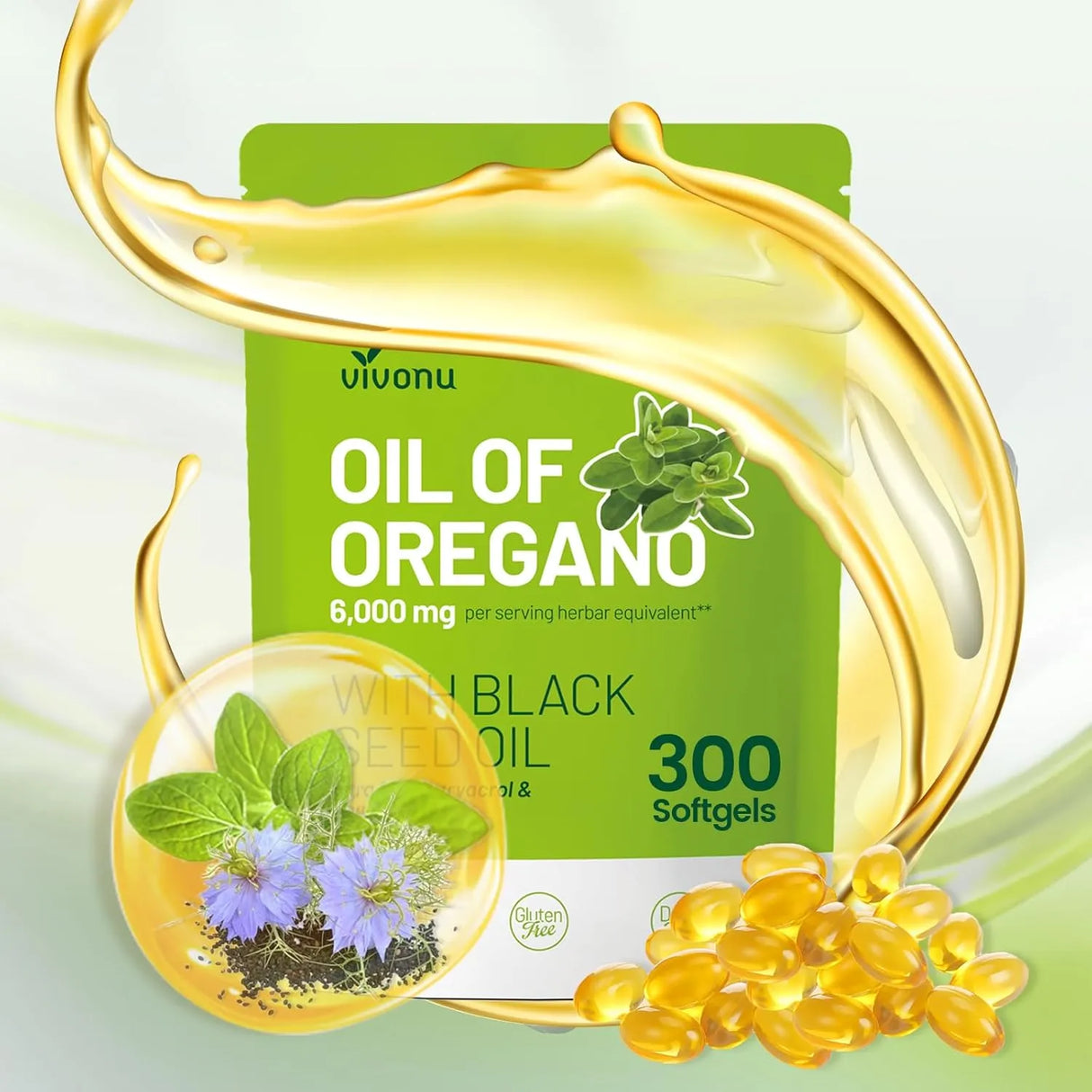 VIVONU - VivoNu Oil of Oregano 300 Capsulas Blandas - The Red Vitamin MX - Suplementos Alimenticios - {{ shop.shopifyCountryName }}