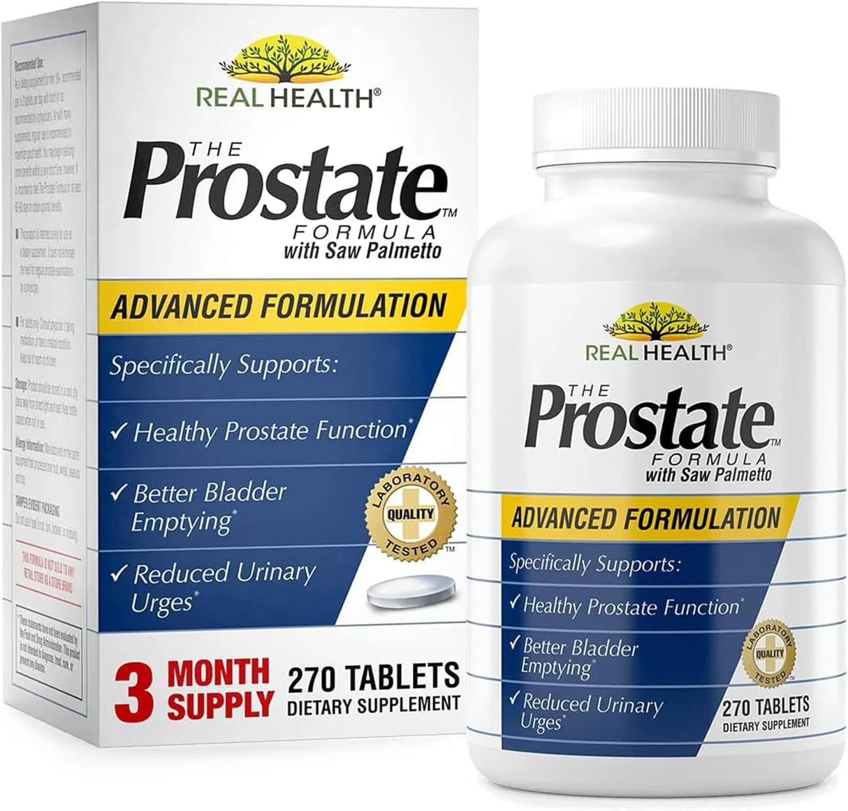 REAL HEALTH - Real Health The Prostate Formula 270 Tabletas - The Red Vitamin MX - Suplementos Alimenticios - {{ shop.shopifyCountryName }}