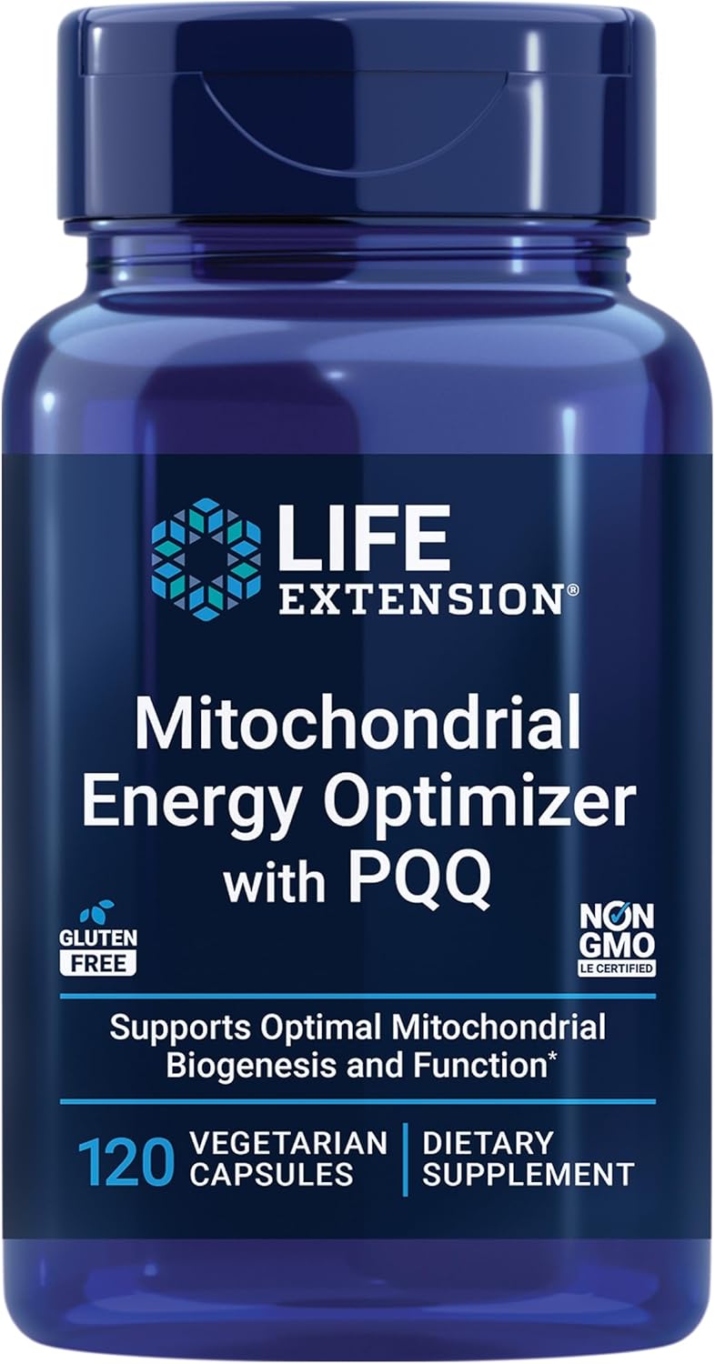 Life Extension Mitochondrial Energy Optimizer with PQQ 120 Capsulas